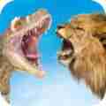 野狮vs恐龙模拟游戏