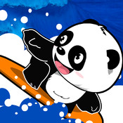 自由熊猫冲浪